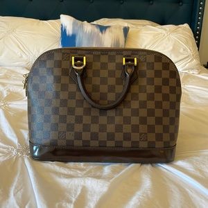 Louis Vuitton Alma PM Demier Ebene. Lock, key, tag not included
